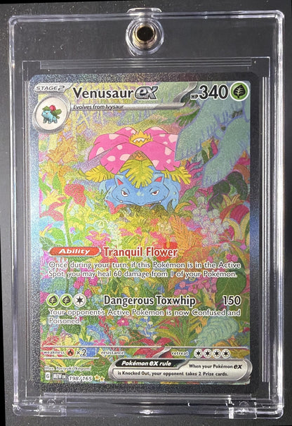 2023 Pokemon SV 151 Venusaur ex #198/165 Special Illustration Rare