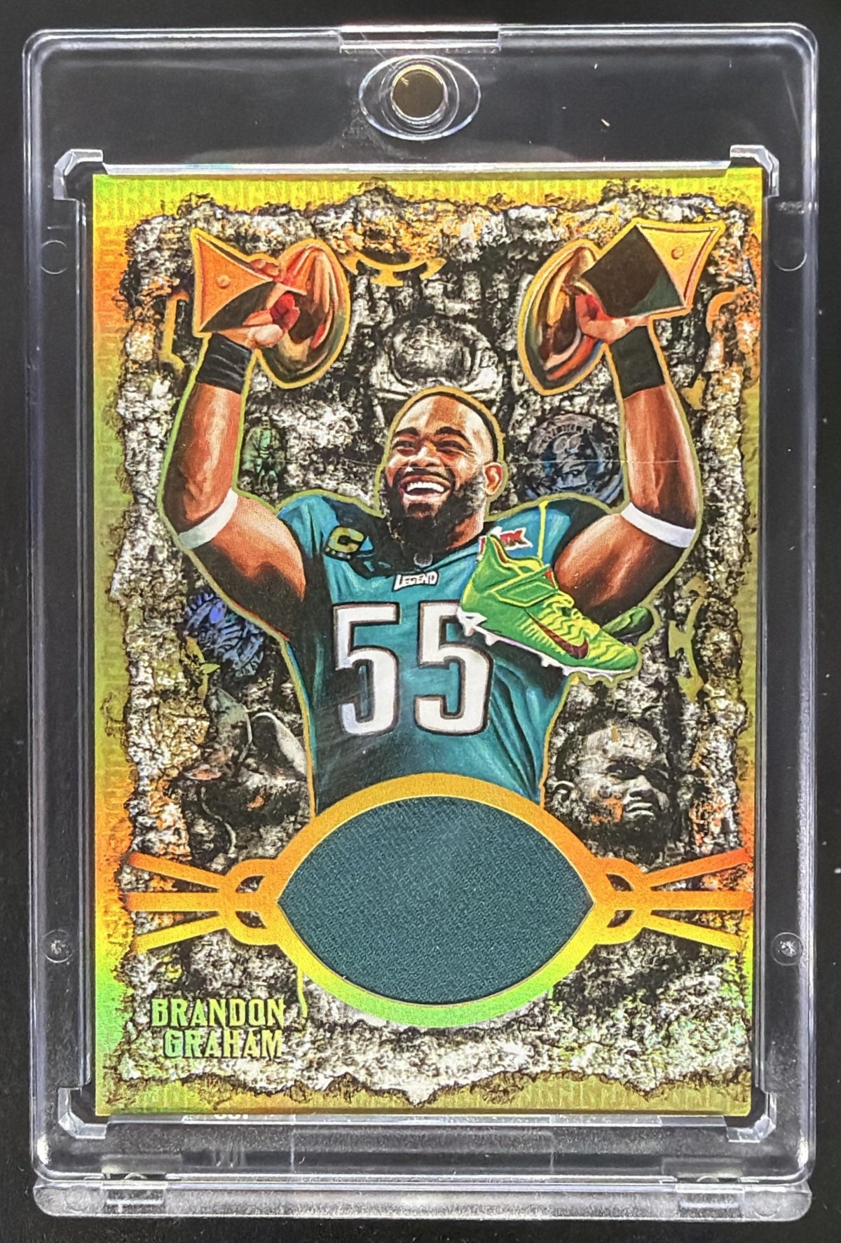 2025 Immortals Brandon Graham Super Bowl Relic Patch /455