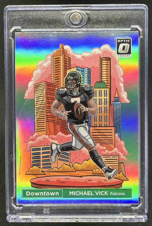 2024 Panini Donruss Optic Michael Vick #25 Downtown SSP