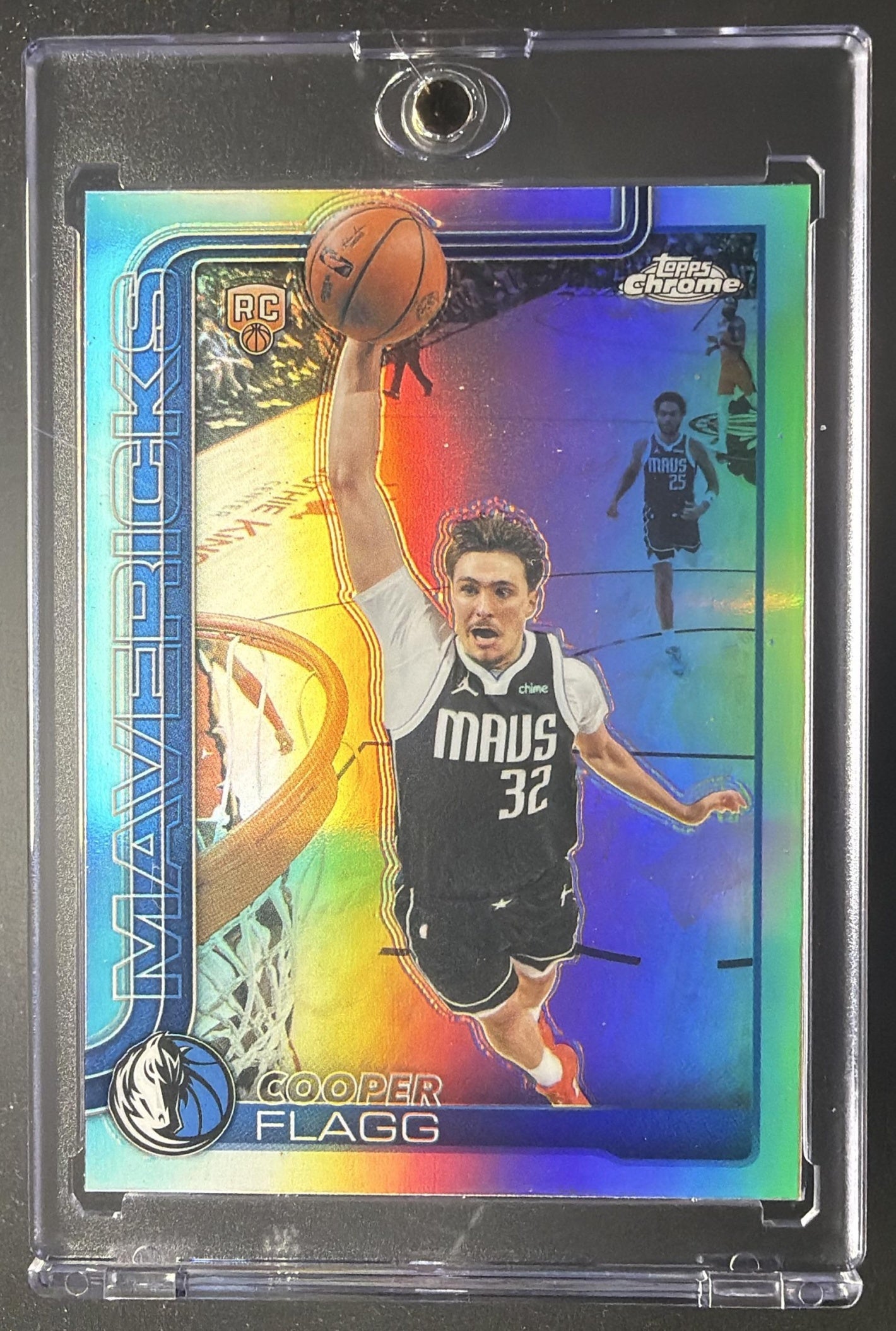 2025-26 Topps Chrome Update Cooper Flagg #151 Refractor RC Rookie