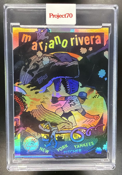 2021 Topps Project70 Mariano Rivera #760 Rainbow Foil /70