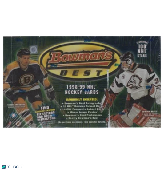 1998-99 Bowman's Best Hockey Hobby Box