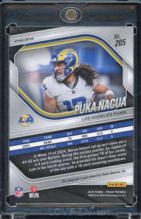 2025 Prizm Puka Nacua Silver Auto