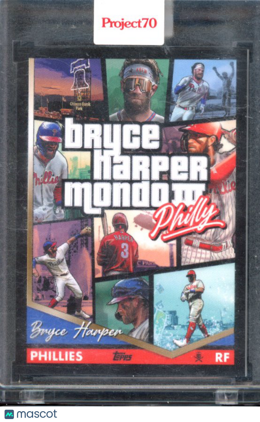 2021 Topps Bryce Harper Project 70 Grand Theft Auto