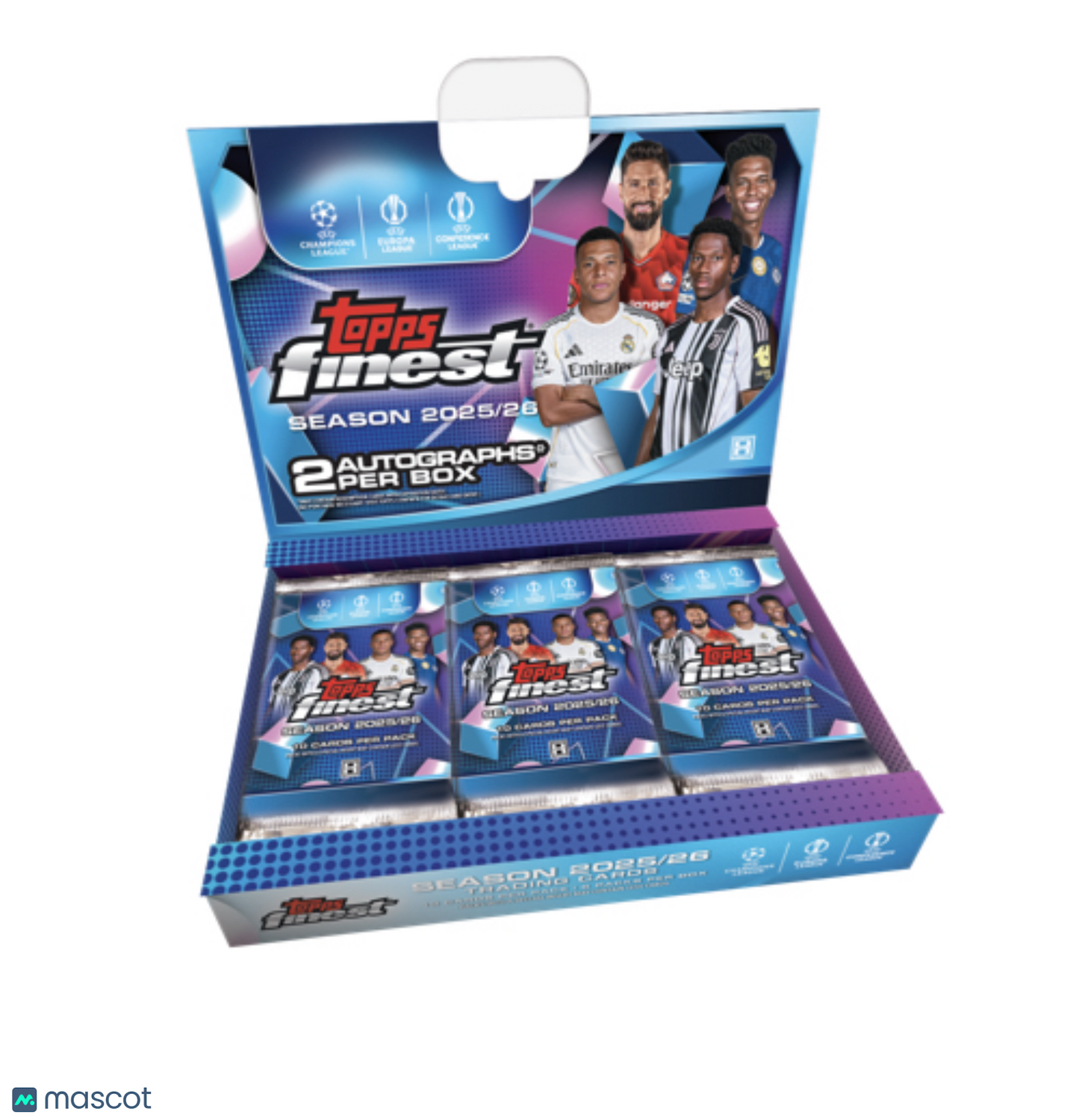 PRE ORDER 2025-26 Topps UEFA Club Comp Finest Soccer Hobby Box