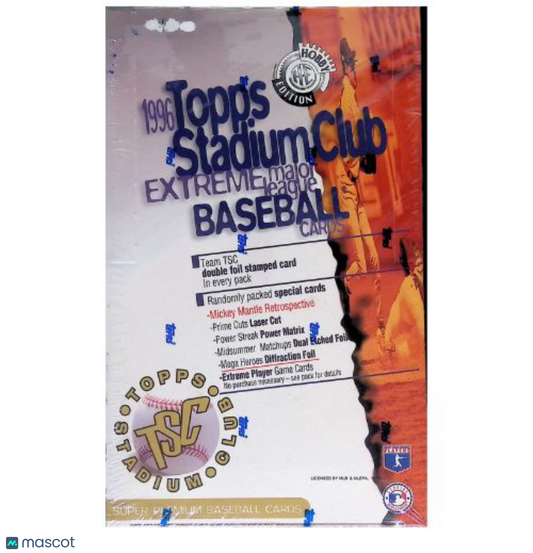 1996 Topps Stadium Club Extreme Series 1 Baseball Hobby Box