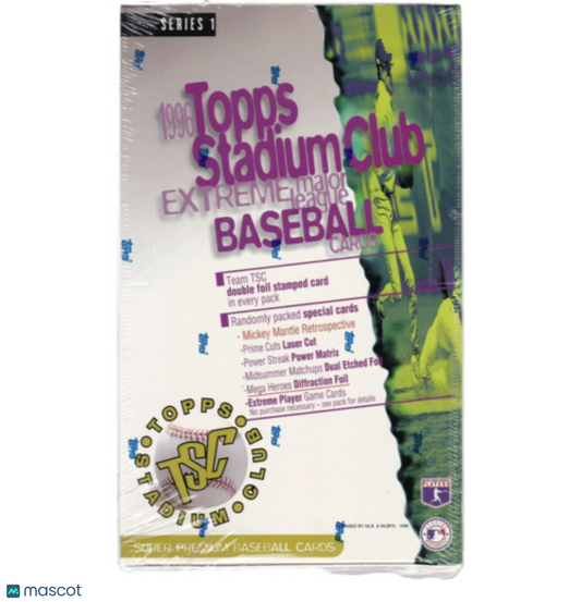 1996 Topps Stadium Club Baseball Series 1 Retail Box