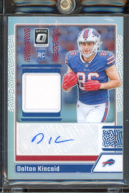 2023 Optic Dalton Kincaid Rookie Patch Auto 01/25 RC