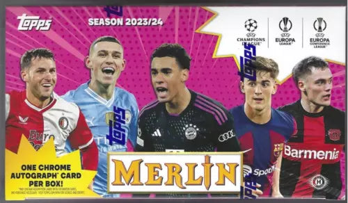 2023-24 Topps Merlin UEFA Hobby Box