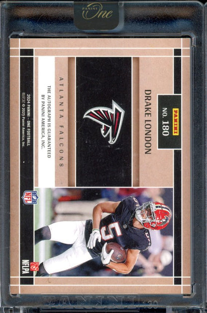 2024 Panini One Drake London One Man Show Auto /10