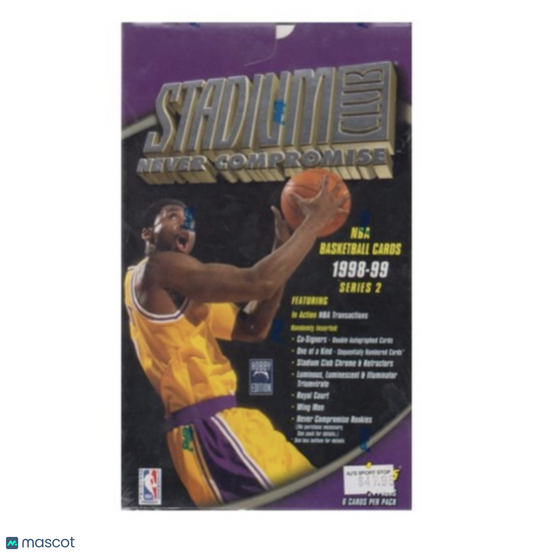 1998-99 Topps Stadium Club Series 2 Basketball Hobby Box