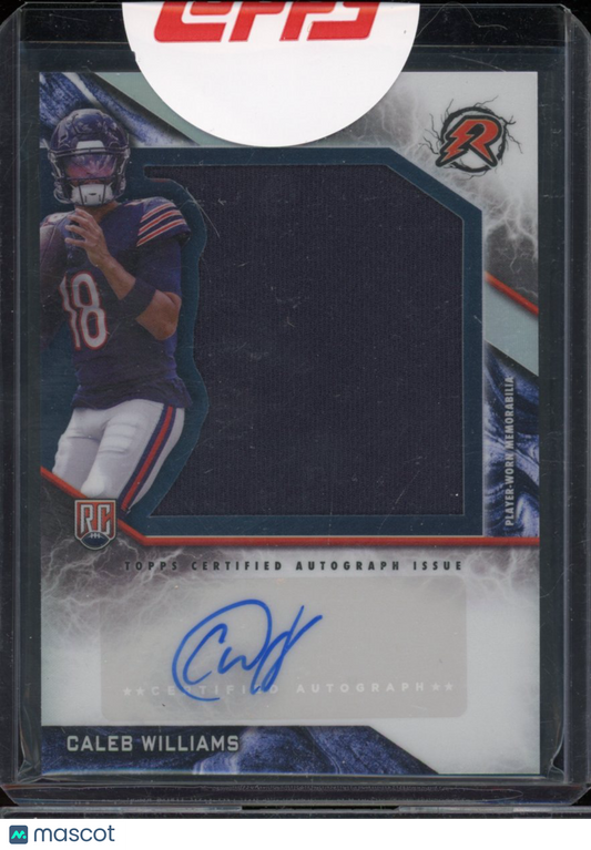 2024 Topps Resurgence Caleb Williams Rookie Patch Auto