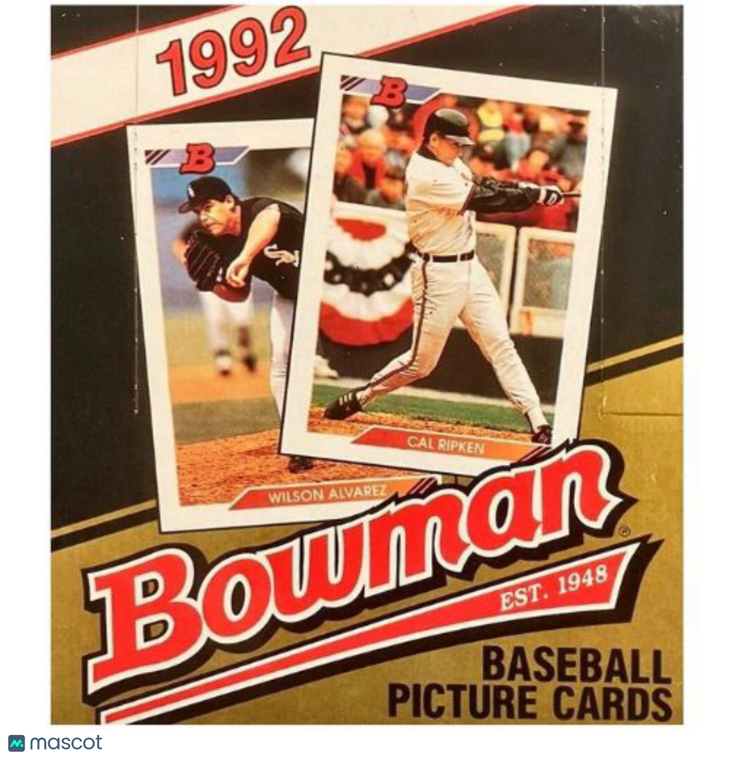 1992 Bowman Baseball Box