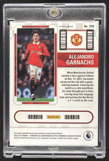 2022-23 Contenders Optic Alejandro Garnacho Rookie /99