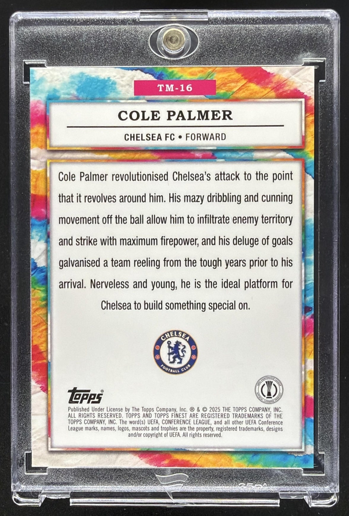 2024 Topps Finest Cole Palmer #TM-16 The Man