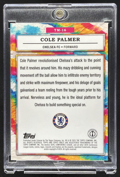 2024 Topps Finest Cole Palmer #TM-16 The Man