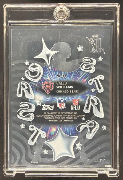 2025 Topps Signature Class Caleb Williams #SC-14 Star Cast SP