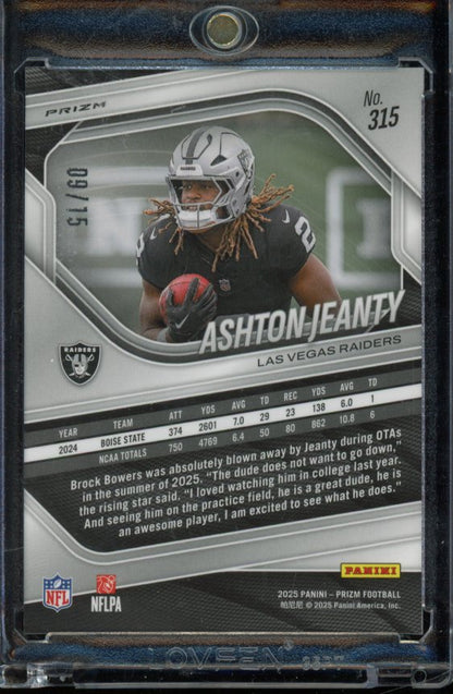 2025 Prizm Ashton Jeanty Cherry Blossom Rookie /15