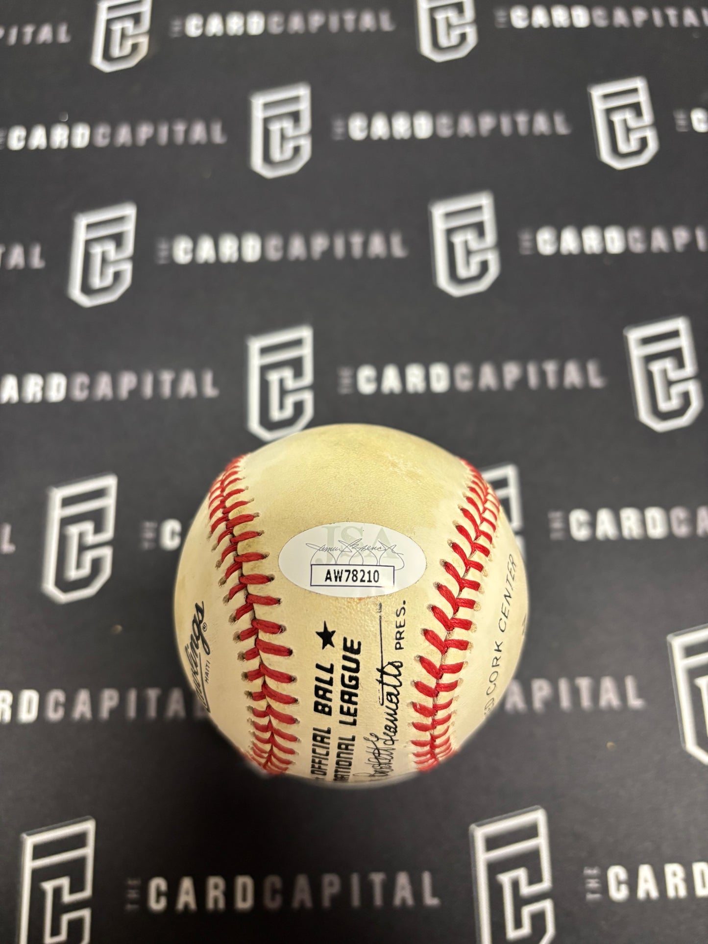 Johnny Mize SIgned Official Major League Baseball JSA