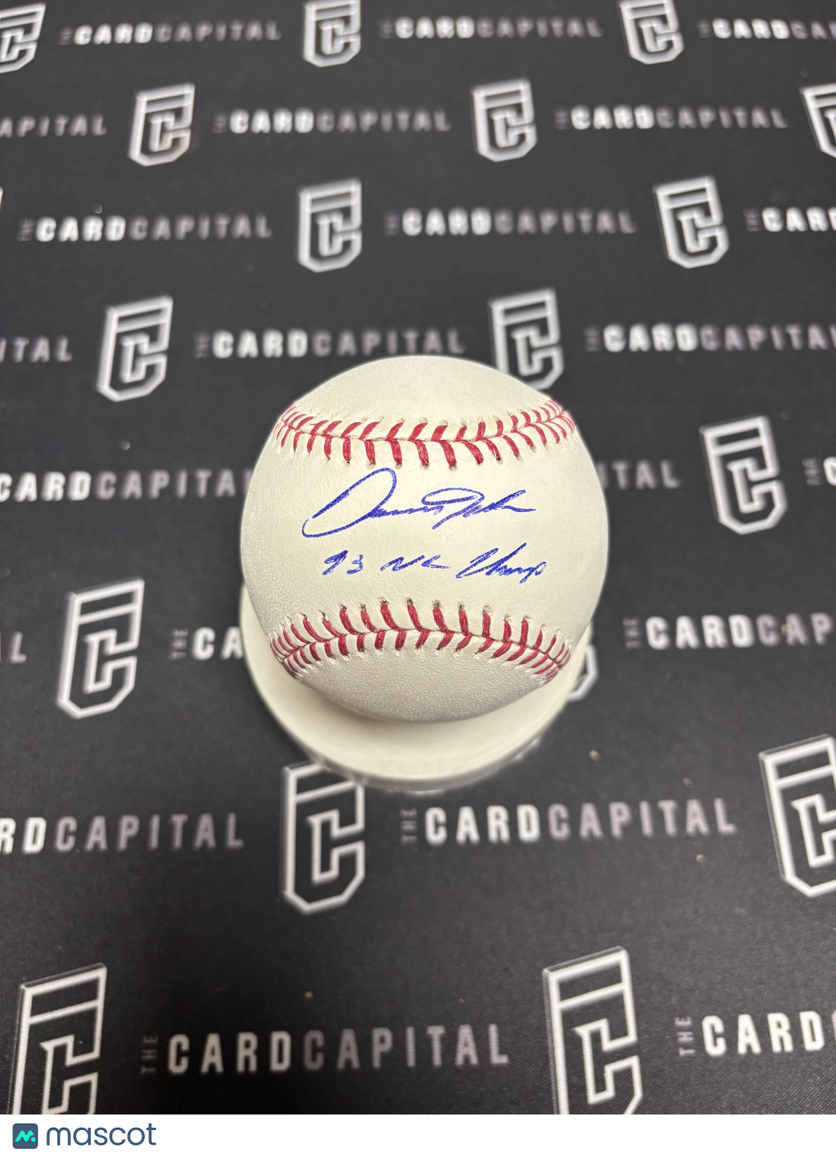 Danny Jackson Signed Official Major League Baseball JSA