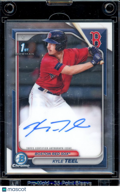 2024 Bowman Chrome Kyle Teel 1st Auto