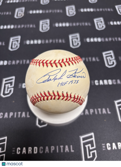 Ralph Kiner SIgned Official Major League Baseball JSA "HOF 1975"