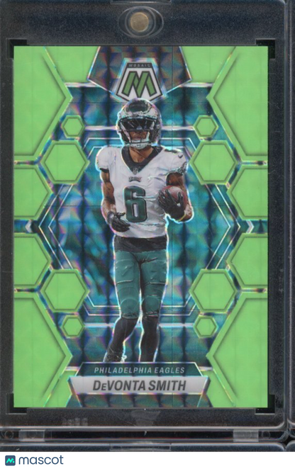 2023 Mosaic Devonta Smith Fluorescent Green /10