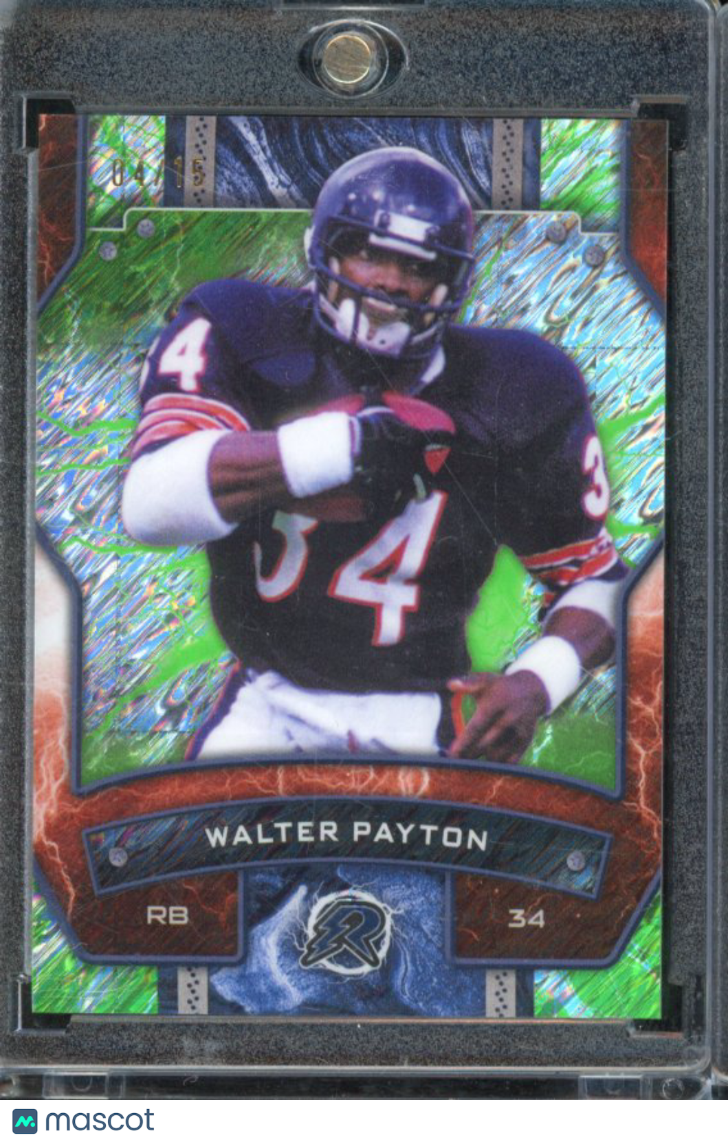 2025 Resurgence Walter Payton /15 Lime Green Surge