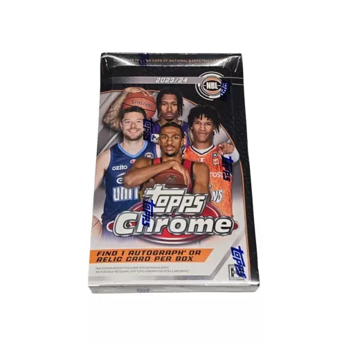 2023-24 Topps Chrome NBL Basektball Hobby Box