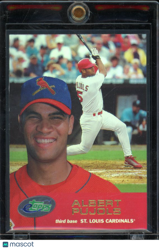 2001 ETopps Albert Pujols Rookie