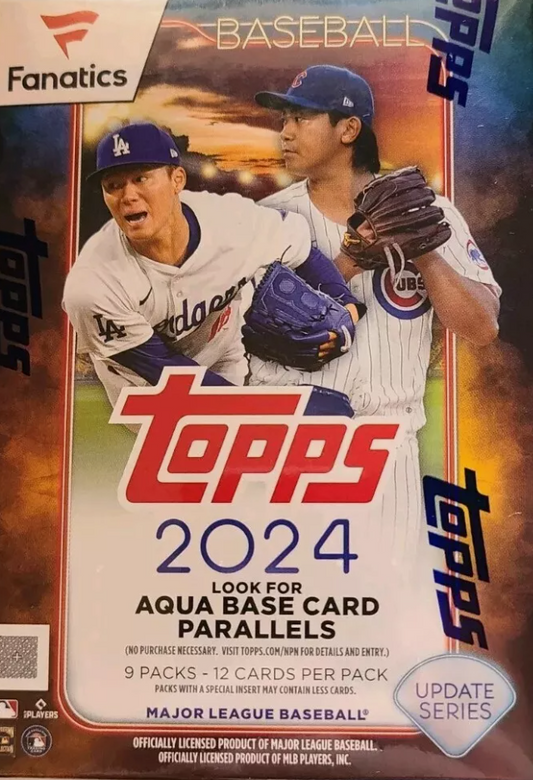 2024 Topps Update Series Baseball Fanatics Blaster Box