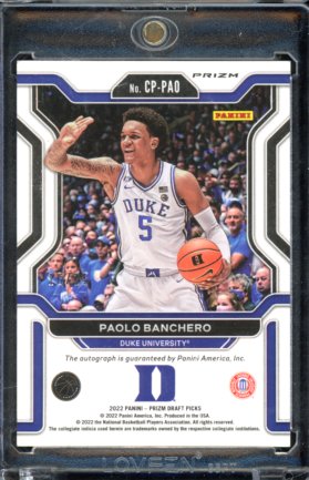 2022-23 Prizm DP Paolo Banchero Green Pulsar Rookie Auto /25