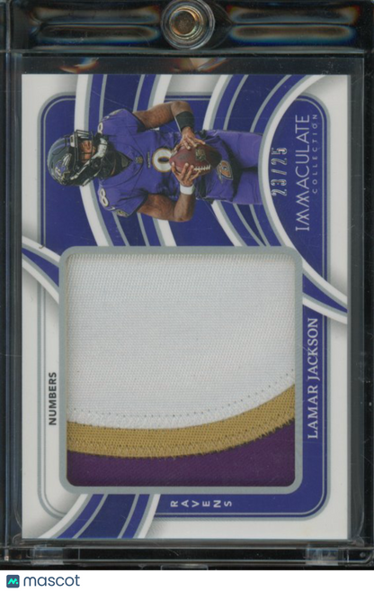 2024 Immaculate Lamar Jackson Patch /25