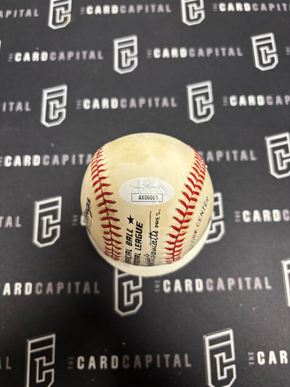 Bobby Bragan Signed Official Major League Baseball JSA