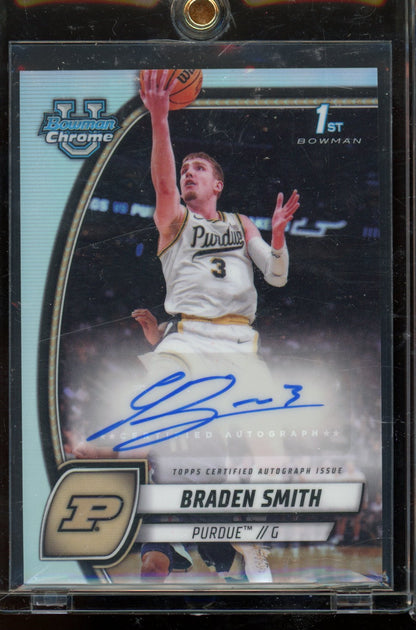 2024 Bowman Chrome U Braden Smith Refractor Auto