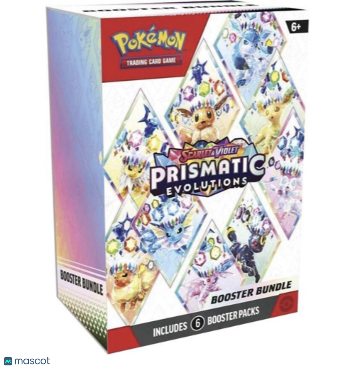 Pokemon Scarlet & Violet Prismatic Evolutions Booster Bundle Box