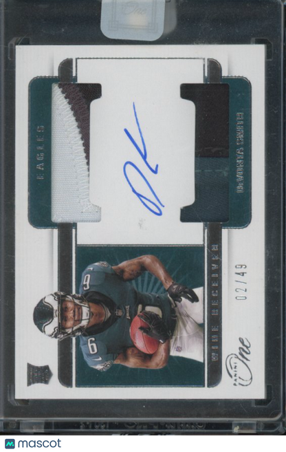 2021 Panini One Devonta Smith Rookie Patch Auto /49
