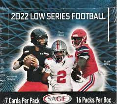 2022 Sage Hit Low Series Football Hobby Box