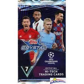2019/20 Topps Crystal UEFA Champions League Hobby Pack
