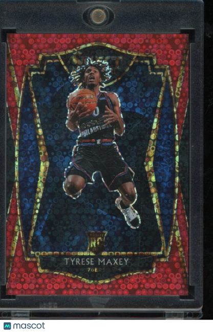 2020-21 Select Tyrese Maxey Rookie Red Disco /49