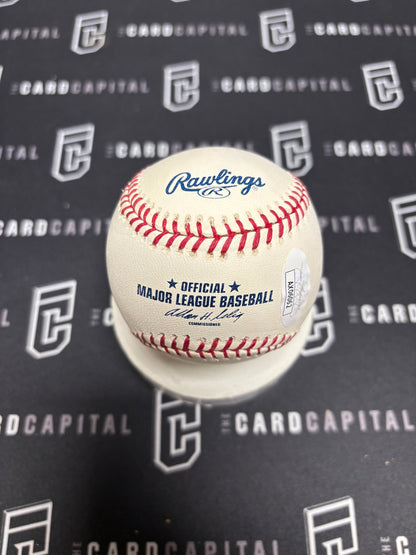 Brian Schneider Signed Official Major League Baseball JSA