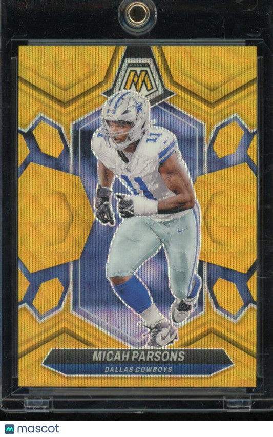 2024 Mosaic Micah Parsons Gold Wave /17
