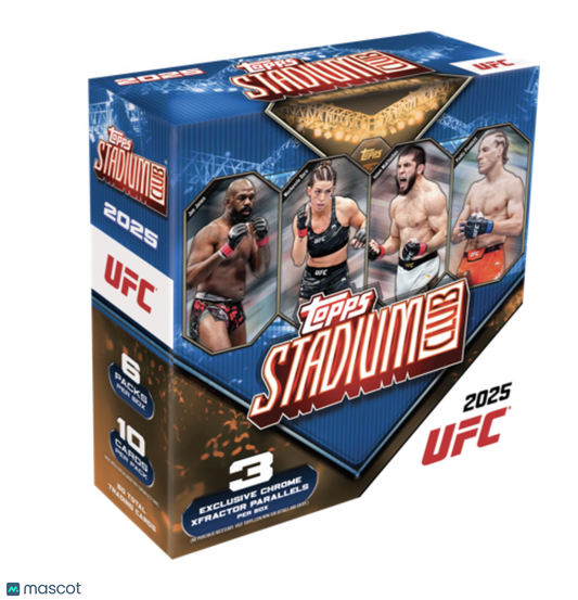 PRE ORDER 2025 Topps UFC Stadium Club Mega Box
