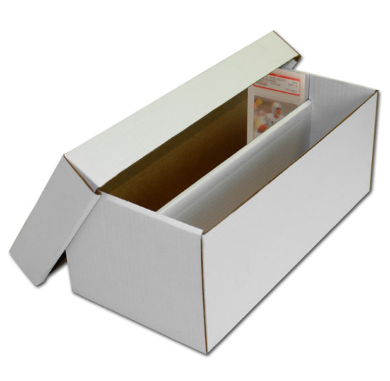 Graded Card Storage Box Cardboard