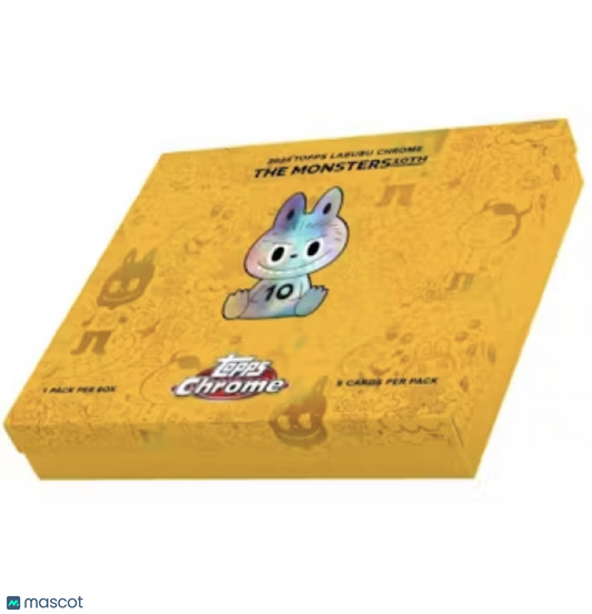 PRE ORDER Topps Labubu Chrome 10th Anniversary Hobby Box