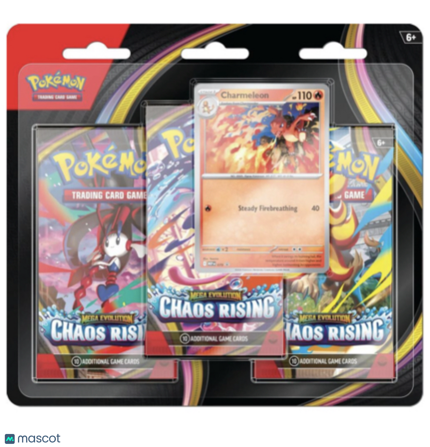 Pokemon Chaos Rising 3-Pack Blister