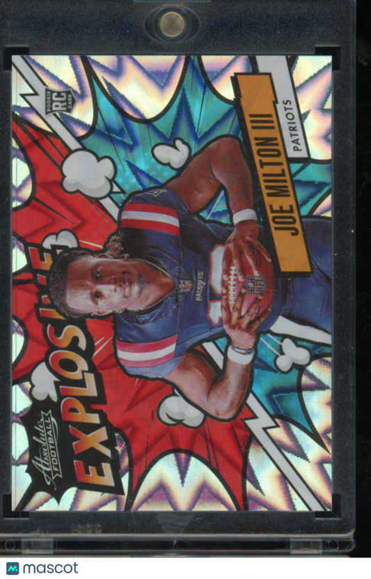 2024 Absolute Joe Milton Explosive Rookie SP