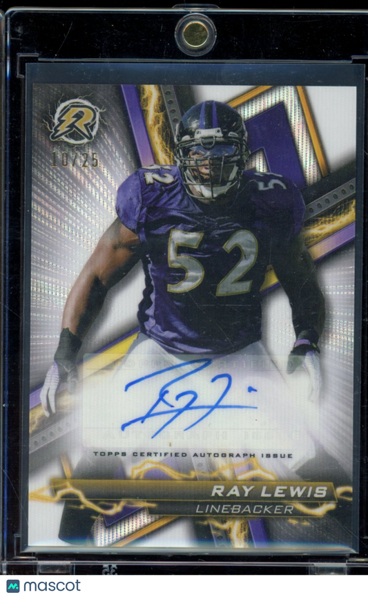 2024 Topps Resurgence Ray Lewis Auto /25