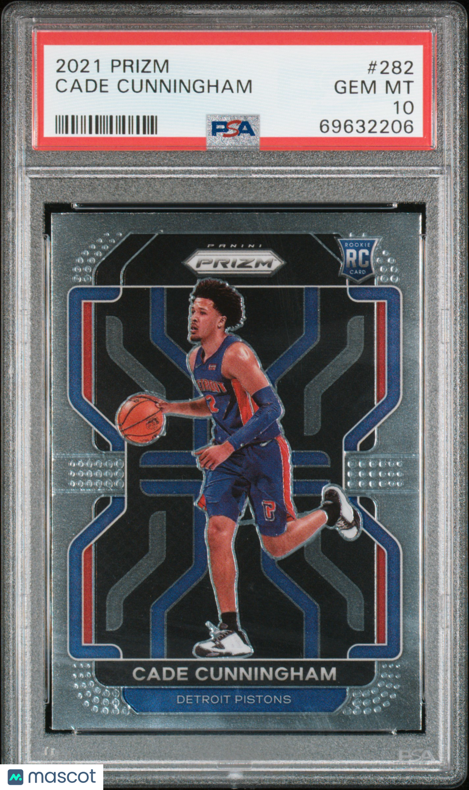 2021-22 Panini Prizm Cade Cunningham #282 RC PSA 10