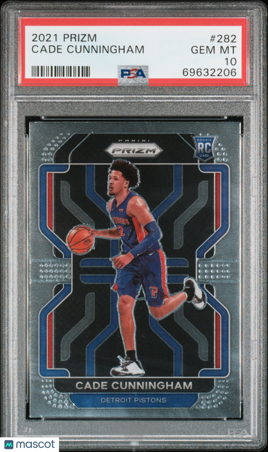 2021-22 Panini Prizm Cade Cunningham #282 RC PSA 10